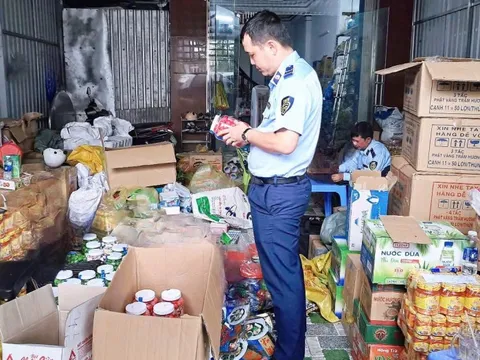 Cà Mau thu giữ hơn 200 tấn hàng hóa không rõ nguồn gốc xuất xứ