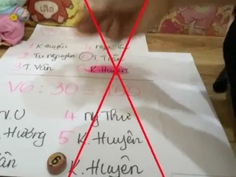 Cảnh báo cờ bạc trá hình bằng hình thức livestream quay số nhận “túi mù”