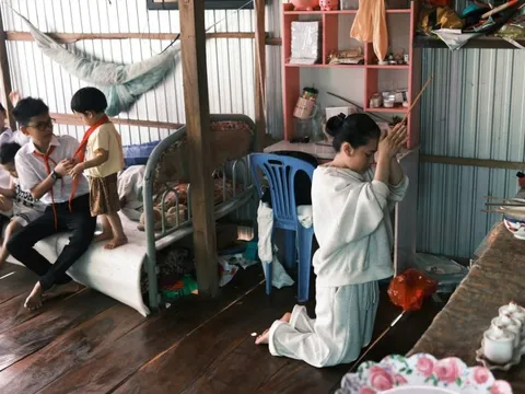 Gần 150 triệu đồng giúp gia đình em Đào Thị Mỹ Huyền