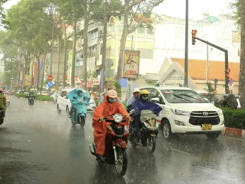 Thời tiết TP HCM hôm nay, 16-9: Buổi sáng trời nắng, mưa dông về chiều