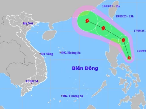 Hình thành áp thấp nhiệt đới, dự báo mạnh lên bão số 8 trên Biển Đông