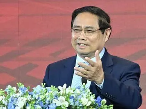 Thủ tướng khen ngợi về kỳ tích xây dựng 'thần tốc' mái vòm Trung tâm Triển lãm quốc gia