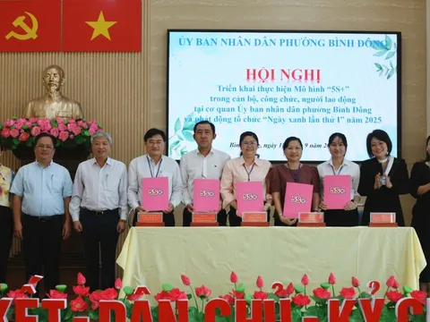 Mô hình "5S+": Bước tiến mới của phường Bình Đông