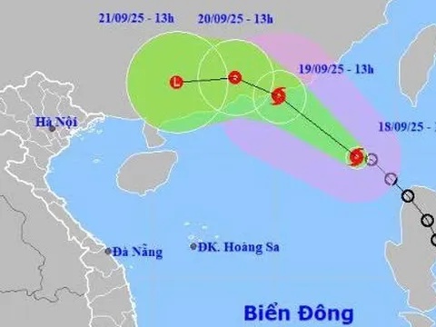 Áp thấp nhiệt đới mạnh lên bão số 8 - Bão Mitag, có đổ bộ vào nước ta?