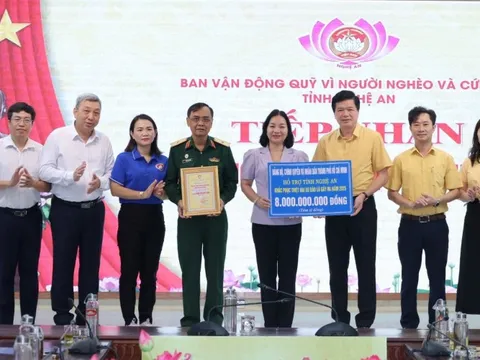 TP HCM hỗ trợ Nghệ An 8 tỉ đồng khắc phục hậu quả bão lũ