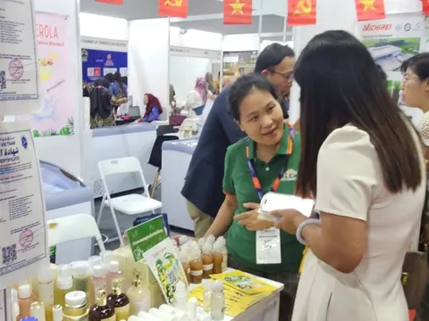 Mỹ phẩm thiên nhiên của Việt Nam gây ấn tượng tại triển lãm Halal