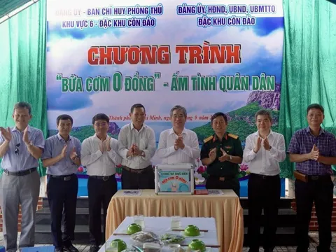 Bữa cơm đặc biệt ở Đặc khu Côn Đảo ngày 21-9