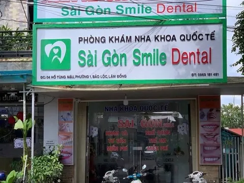 Phạt nặng 2 phòng khám nha khoa hoạt động không phép tại Lâm Đồng