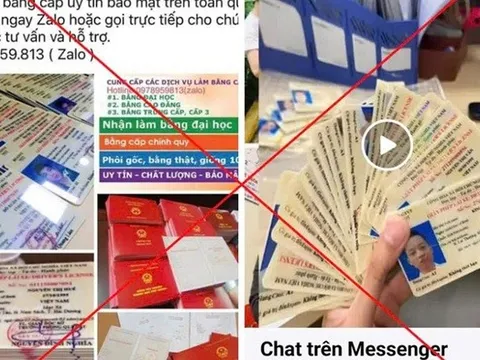Cảnh giác với hành vi mua bán giấy tờ giả qua mạng xã hội và lợi dụng dịch vụ bưu chính để vận chuyển