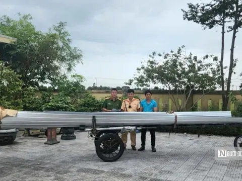 Công an Tp.Huế ra quân xử lý xe ba gác, xe kéo đẩy gây mất an toàn giao thông