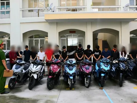 Đà Nẵng: Triệu tập 20 đối tượng liên quan vụ tụ tập "đua xe" lúc rạng sáng