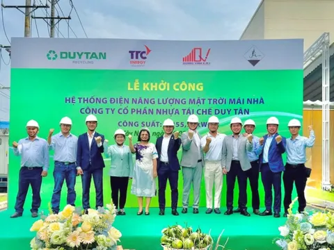 Điện mặt trời mái nhà tại DUYTAN Recycling - Bước tiến xanh hóa sản xuất