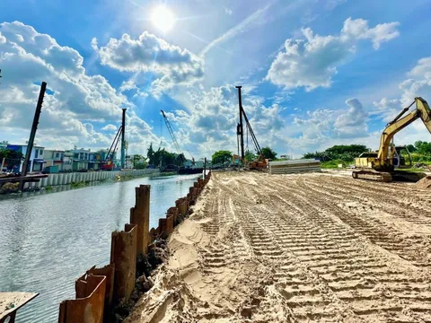 TP HCM: Tiến độ rạch Xuyên Tâm chậm, giải ngân chưa tới 10%