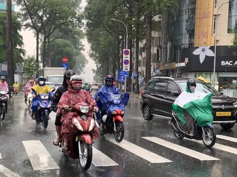 Thời tiết TP HCM hôm nay, 26-9: Ngày oi nóng, chiều tối có mưa dông