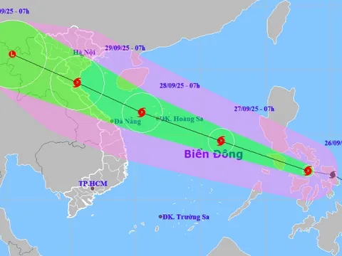Bão Bualoi “lao nhanh” gấp đôi các cơn bão khác, tới 30 km/giờ