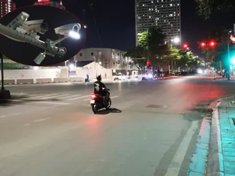 Nửa đêm ở tuyến đường vừa lắp thí điểm camera AI: Hình ảnh gây ngỡ ngàng