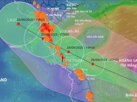 Toàn cảnh diễn biến bão số 10 Bualoi, nhận định thời điểm và khu vực đổ bộ