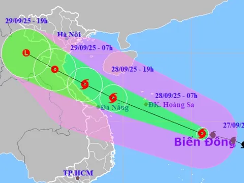 Dự báo mới nhất về thời điểm, khu vực đổ bộ vào Việt Nam của bão số 10 Bualoi