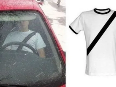 Tài xế 'mách nhau' mua áo in hình dây an toàn ô tô có qua mắt được camera AI?