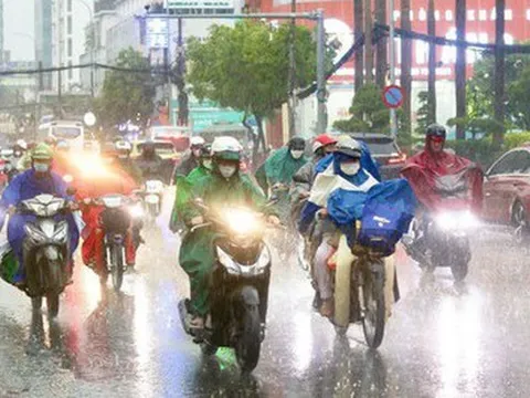 Thời tiết TP HCM hôm nay, 29-9: Tiếp tục mưa dông