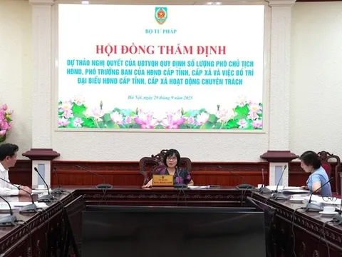 Quy định về số lượng Phó Chủ tịch HĐND đã đủ điều kiện trình Chính phủ