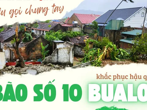 Báo Người Lao Động kêu gọi chung tay khắc phục hậu quả Bão số 10 BUALOI
