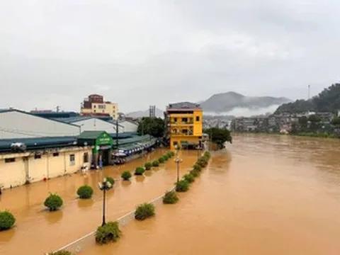 Lũ đặc biệt lớn trên sông Thao, nhiều khu vực ở miền Bắc nguy cơ ngập lụt nặng