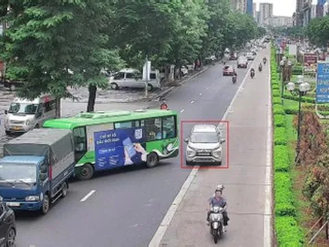 Thêm tuyến đường ở Hà Nội được lắp camera AI, ngày đầu phát hiện loạt xe đi vào BRT