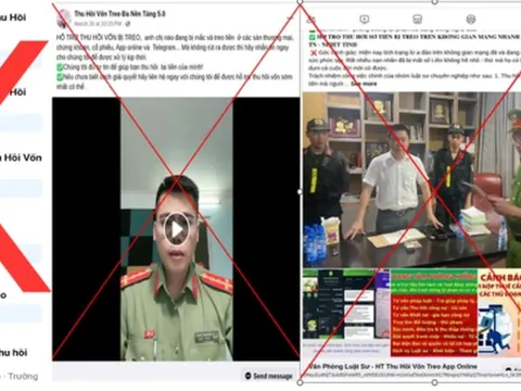 Cảnh báo thủ đoạn chiếm đoạt tài sản với dịch vụ thu hồi vốn bị treo online, lấy lại tiền bị lừa đảo
