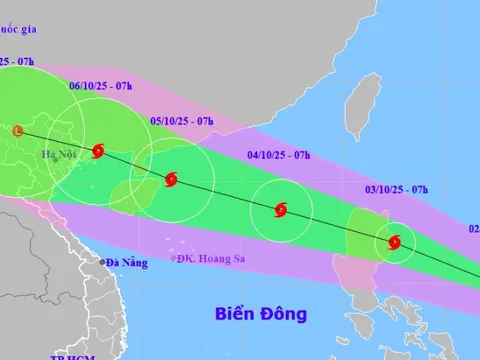 Áp thấp nhiệt đới mạnh lên thành bão Matmo, hướng vào khu vực nào ở nước ta?