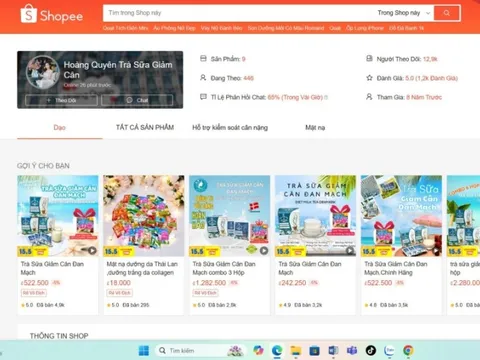 Xử phạt chủ cơ sở kinh doanh trà sữa giảm cân chứa chất cấm