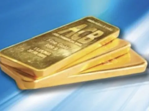 Vàng miếng ACB trở lại thị trường sau 13 năm