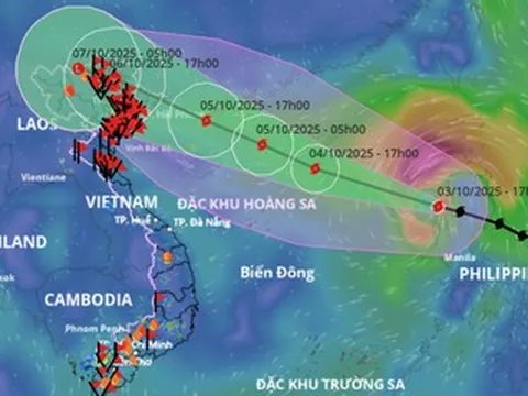 Toàn cảnh bão Matmo: Tâm hướng Quảng Ninh - Hải Phòng, dự báo cấp độ bao nhiêu?
