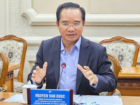 Chủ tịch UBND TP.HCM Nguyễn Văn Được tiếp Tập đoàn De Heus, Heineken, Hùng Nhơn