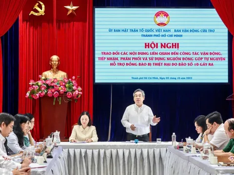 TP HCM khẩn trương tiếp sức vùng bão “nhanh nhất, kịp thời nhất, hiệu quả nhất”