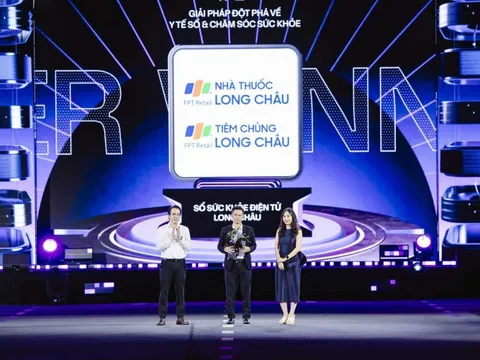 Long Châu thắng giải 'Giải pháp đột phá về y tế số và chăm sóc sức khỏe'