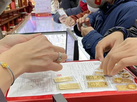 Đã trình Quốc hội đánh thuế thu nhập cá nhân 0,1% khi bán vàng miếng