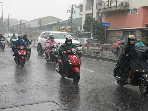 Thời tiết TP HCM hôm nay, 5-10: Tiếp tục có mưa về chiều và tối