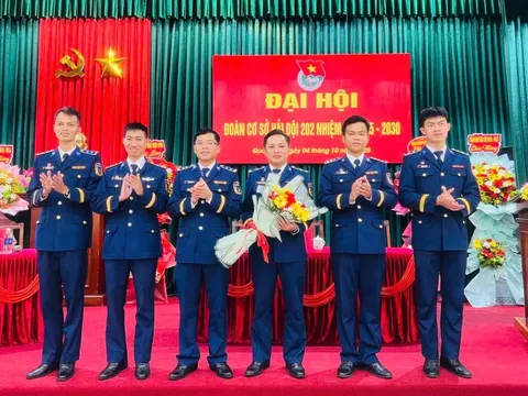 Đoàn cơ sở Hải đội 202 tổ chức đại hội nhiệm kỳ 2025-2030