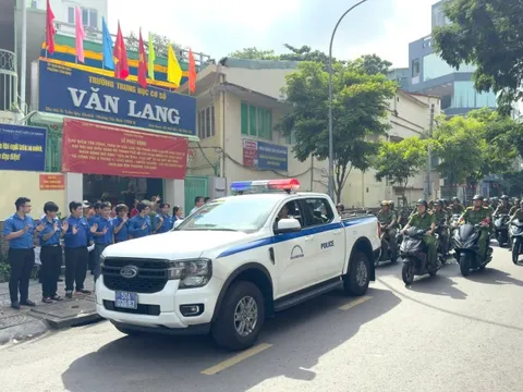 Phường Tân Định tổng ra quân trấn áp tội phạm