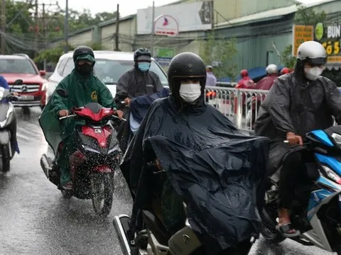 Thời tiết TP HCM hôm nay, 7-10: Có nắng, chiều và tối mưa dông