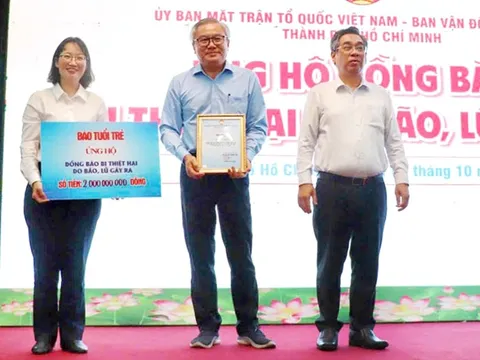 TP.HCM tiếp nhận hơn 35,6 tỉ đồng hỗ trợ người dân vùng bão số 10