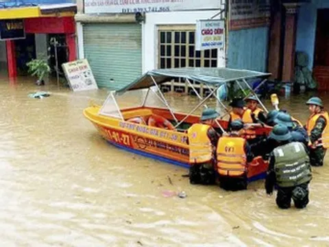 Khắp nơi ở Thái Nguyên, Lạng Sơn ngập sâu trong nước lũ