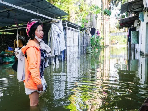 Bão lũ, ngập lụt nhiều nơi, cẩn trọng nhiễm khuẩn