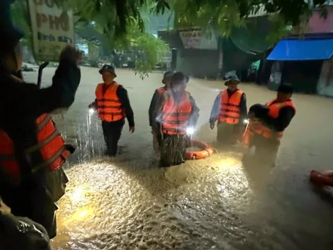 Người dân vùng lũ Thái Nguyên chia sẻ tọa độ cầu cứu