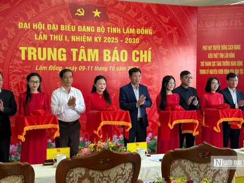 Trung tâm Báo chí Đại hội Đảng bộ tỉnh Lâm Đồng chính thức đi vào hoạt động