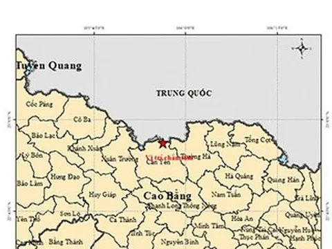 Động đất ở Cao Bằng
