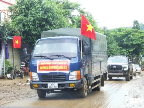 Đề nghị miễn phí qua trạm thu phí BOT cho xe chở hàng cứu trợ