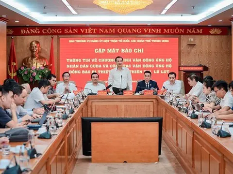 Tiếp nhận trên 467 tỷ đồng ủng hộ Cuba, 800 tỷ đồng ủng hộ đồng bào bão lũ