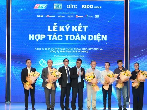 KIDO bắt tay HTV, tiên phong ứng dụng AI vào sản xuất nội dung số